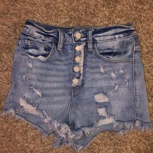 KanCan Ultra High Rise Shorts Size 26